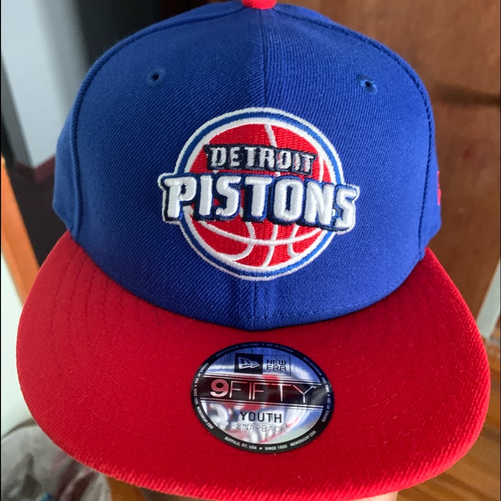 Youth Detroit Pistons hats
